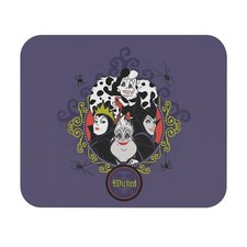 DISNEY VILLAINS INSPIRED PURPLE CUSTOM MOUSE PAD DESK MAT HOME SCHOOL OFFICE PC picture