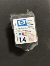Hewlett Packard HP 14 Tri Color Ink Cartridge C5010D Sealed NEW picture
