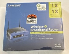 NEW & SEALED LINKSYS WRT54G Wi-Fi Wireless-G Broadband Router 2.4 GHz High Speed picture