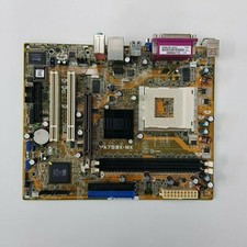 Genuine ASUS A7S8X-MX Motherboard +IO Shield +2 IDE Cables +Expansion Cable + CD picture