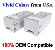 VC x2 Replacement Ink Maintenance Tanks for EP 7900 9900 7908 7890 9890 11880 picture