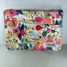 Canvaslife Laptop Sleeve 13 14 Inch Protective Case Pouch Garden Rose Floral picture