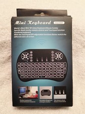 Mini Keyboard i8 2.4G Mouse & Memory Card. Wireless With Touchpad Backlight picture