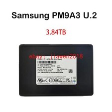 Samsung PM9A3 3.84TB Internal SSD PCIE NVME U.2 MZ-QL23T80 MZQL23T8HCLS-00B7C picture