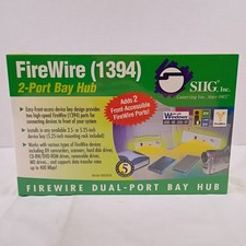 Siig, Inc. FireWire (1394) Front-Access 2-Port Bay Hub NN2639 New and Sealed  picture