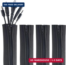 Zipper Cable Sleeve by Wrap-It Storage - 24