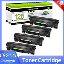 Black CRG125 125 Toner Cartridge 4PK Fits Canon MF3010 LBP6000 LBP6030w LBP6020 picture