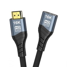 16K HDMI2.2 Ultra High Speed 16K@60Hz 8K@120Hz 96Gbps Gold Plating Braided Cable picture