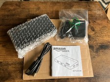 Amazon Basics 10-Port USB 2.0 Hub w/ 2 Fast Charging Port Power Adapter Charger  picture