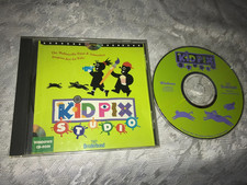 Vintage 1995 BRODERBUND Paint & Animation KID PIX STUDIO CD-ROM For WINDOWS EUC picture