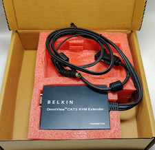 Belkin OmniView PS/2 CAT5 KVM Extender Switch TRANSMITTER w Box F1D084 New picture