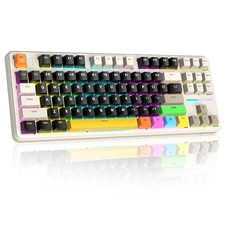 ATTACK SHARK X87 Mechanical Gaming Keyboard Hot Swap 3 Modes Unused picture