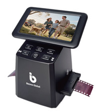 BEONEGLOBAL ClearScan S5 Film Scanner Film&Slide Scanner with 5”LCD to 24MP picture