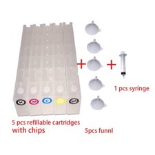 1 set T694 empty refillable ink cartridge with chip for Epson T7270 T5270 T3270  picture