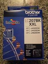 Original Brother LC207BK XXL Innobella Super High-Yield Ink Cartridge EXP 2024 picture