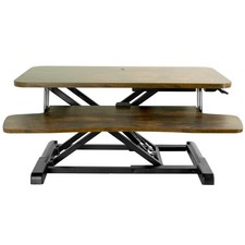 VIVO Vintage Brown Height Adjustable 28