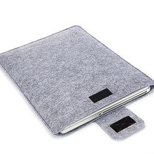 1pc Felt Laptop Sleeve Slim Tablet Case Bag 11 13 15 Inch Solid Color - NEW picture