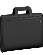 Wenger Venture Zippered Presentation Padfolio Envelope Cardholder Leather picture