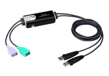 Aten W125663837 CS62KM-AT 2-Port USB Boundless Cable KM Switch Switch, 1.8 ~E~ picture