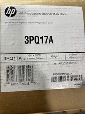 HP Production Banner Roll 3” Core 36” X 100ft 3PQ17A picture
