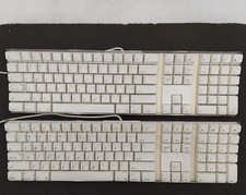 LOT OF 2 Apple A1048 USB Wired Keyboard picture