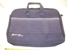 Rare Vintage Computing Zenith Data Systems St. Joseph, MI Canvas Laptop Blue Bag picture