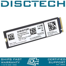 Digistor DIG-M2N25126-UI Dell DGDX1 512GB NVMe M.2 2280 FIPS SSD picture