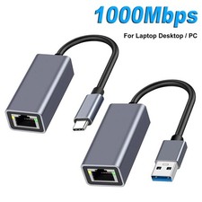 USB 3.0 Gigabit Ethernet LAN RJ45 1000Mbps Network Adapter For Windows PC Mac picture