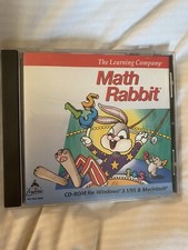 Math Rabbit Learning Company CD Windows 1998 Fun picture