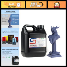 High-Quality Fast ABS-Like 3D Printer Resin, Non-Brittle, Navy Grey, 2kg picture