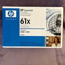 NEW HP 61X C8061X Black Toner Cartridge For HP 4100-4101 Printers Sealed In Box picture