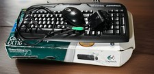 Logitech Cordless Desktop EX 110 Wireless Keyboard Mouse Set Boxed EX110 picture