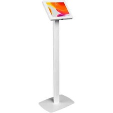 NEW CTA Premium Thin Profile Floor Stand White ipad/tablet up to 10.2