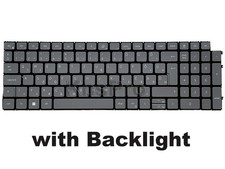 Backlit Hungarian Keyboard for Dell Latitude 3520 0YNWNC YNWNC 02NYG0 Gray picture