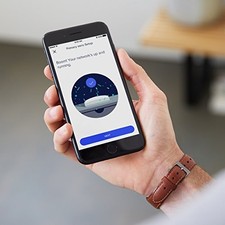 WHITE - EERO MESH WIFI SYSTEM 1 EERO + 1 EERO BEACON, 2ND GENERATION picture