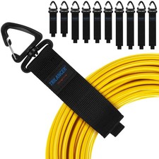Heavy Duty Hook  Loop Cable Straps 10-Pack - Wire Hose Organizer picture