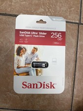 SanDisk 256GB Ultra Slider USB Type-C Drive SDCZ480-256G-A16BJ picture