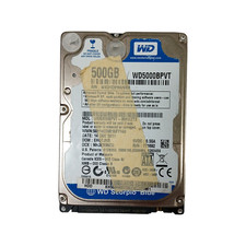 WD 500GB HDD WD5000BPVT-00HXZT3 Donor | PCB 2060-771820-000 | DCM EHOTJHB Repair picture