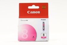Canon Magenta Ink Cartridge For PIXMA and Pro Series P/N: CLI-8M Brand New picture