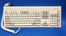 Vtg Sherwood EPC Clicky Mechanical Terminal Keyboard RJ11 Retro Korea Box NOS picture