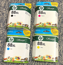 HP Genuine 88XL Ink Cartridge Set 4-Pack BK/C/M/Y For Officejet Pro (surplus) picture