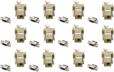 12x PCS DB9 Female to RJ12/RJ11 Modular 6P6C 6 Wires Adapter Converter Telephone picture