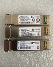 LOT (3) Foundry Brocade 10G-XFP-LR 10GbE 1310nm 10km XFP Transceivers picture