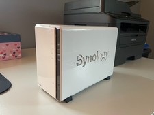 Synology DS220j 2-Bay NAS Storage Media Server Desktop Enclosure - Used picture