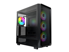 MONTECH X5- ATX Mid-Tower Gaming PC Case, High Airflow, 3x 140mm and 1x 120mm Fa picture