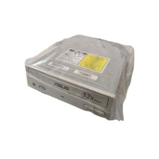 VINTAGE OEM DIRECT ASUS CD-S520/A BEIGE FACE PLATE 52X IDE CD ROM DS-CDRK picture