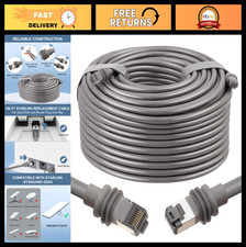 150FT Cat 6 Starlink Gen 3 Cable - Waterproof, Pure Copper, Satellite Replacemen picture