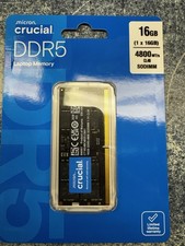 Crucial 16GB DDR5-4800 SO-DIMM Laptop Memory – NEW Retail Package picture