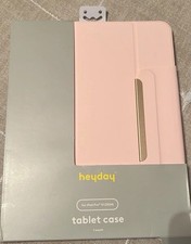 Heyday iPad Pro 13 in 2024 Hard Case Pink Iridescent Folio Stand Stylus NEW picture