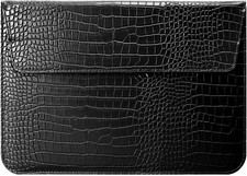 13 Inch Crocodile Pattern Laptop Sleeve Case with Stand for MacBook Neo 13 inch picture